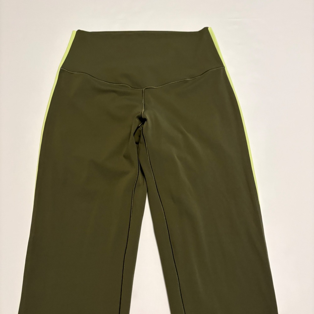 OFFLINE by Aerie Leggings Women Medium Olive Green High Rise Real Me Xtra 7/8
